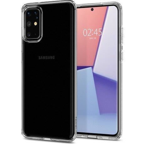 Spigen Galaxy S20 Plus ile Uyumlu Kılıf Crystal Flex Crystal Clear