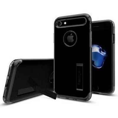 Spigen iPhone 7/8 ile Uyumlu Kılıf Slim Armor Jet Black