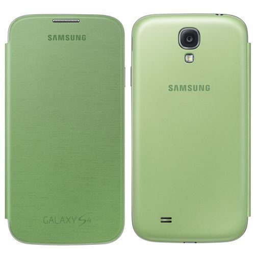 Galaxy S4 ile Uyumlu Flip Cover Kılıf Yeşil EF-FI950BGEGWW (Out)