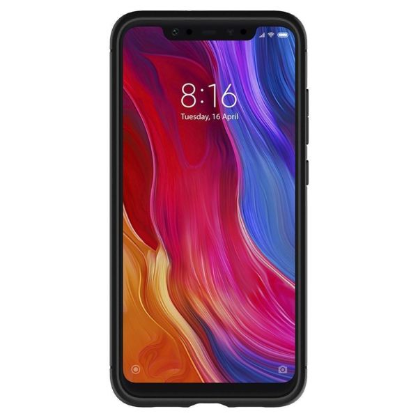 Spigen Mi 8 ile Uyumlu Kılıf Rugged Armor