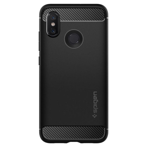 Spigen Mi 8 ile Uyumlu Kılıf Rugged Armor