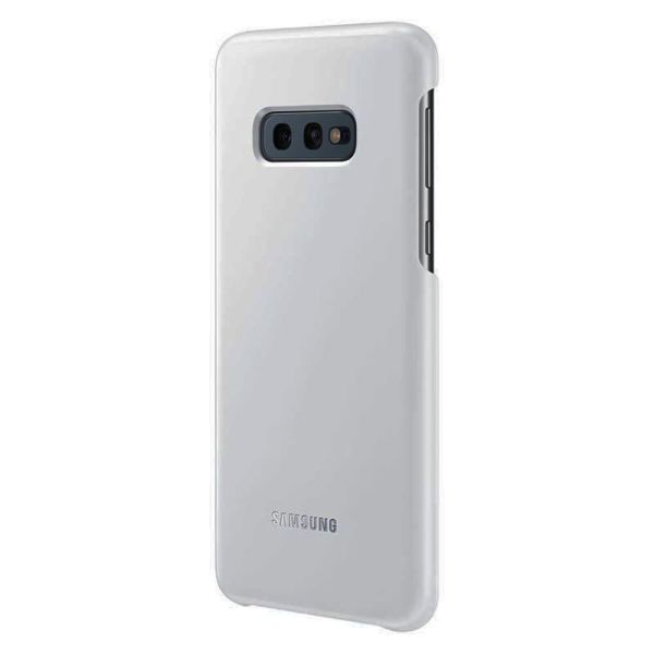 Galaxy S10e ile Uyumlu Kılıf Led Cover Beyaz EF-KG970CWEGWW