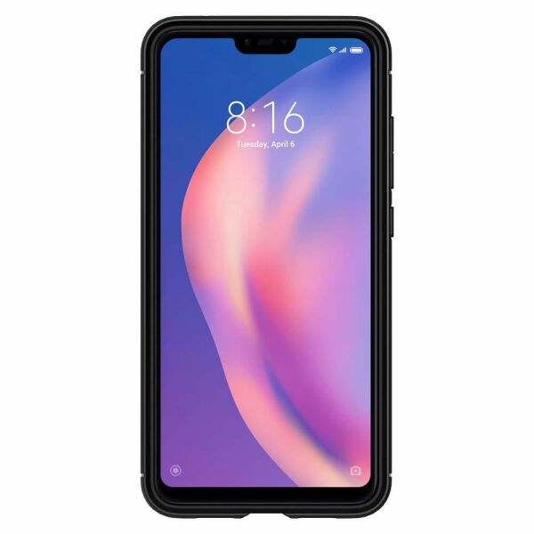 Spigen Mi 8 Lite ile Uyumlu Kılıf Rugged Armor