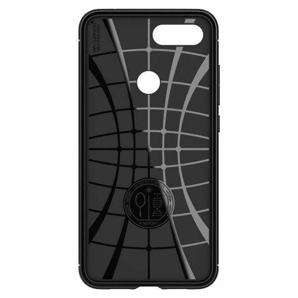 Spigen Mi 8 Lite ile Uyumlu Kılıf Rugged Armor
