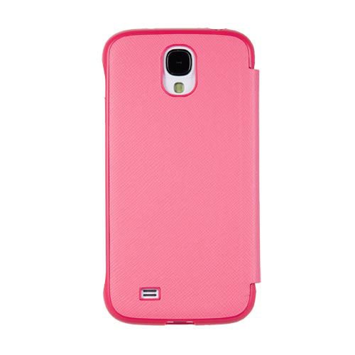 Anymode i9500 Galaxy S4 ile Uyumlu Me-in View Kılıf Pembe