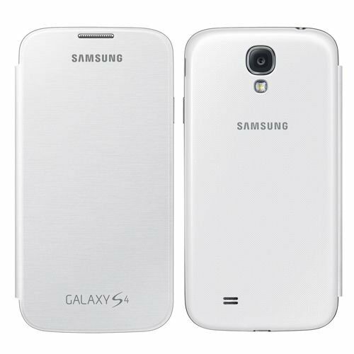 Galaxy S4 ile Uyumlu Flip Cover Kılıf Beyaz EF-FI950BWEGWW (Out)
