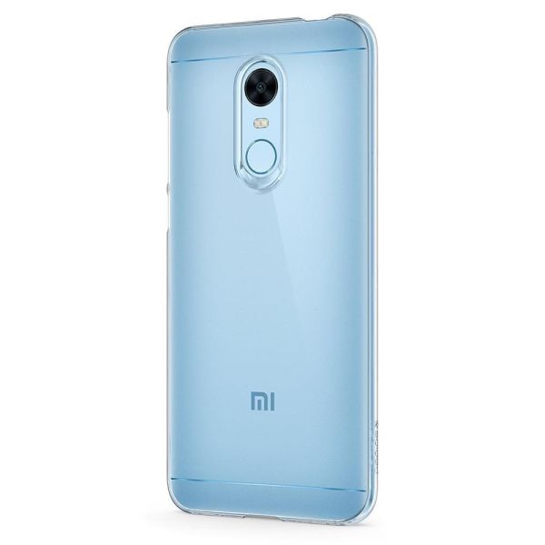 Spigen Redmi 5 Plus ile Uyumlu Kılıf Liquid Crystal 4 Tarafı Koruma