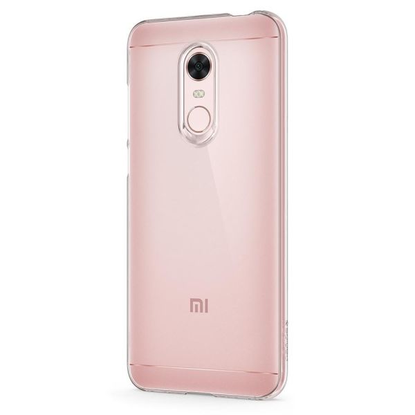 Spigen Redmi 5 Plus ile Uyumlu Kılıf Liquid Crystal 4 Tarafı Koruma
