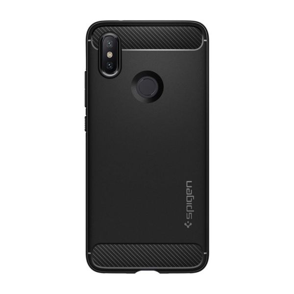Spigen Mi A2 / 6X ile Uyumlu Kılıf Rugged Armor