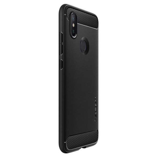 Spigen Mi A2 / 6X ile Uyumlu Kılıf Rugged Armor