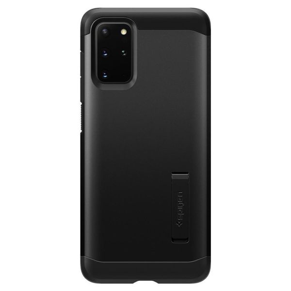 Spigen Galaxy S20 Plus ile Uyumlu Kılıf Tough Armor Black