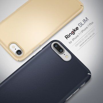 Ringke Slim iPhone 7/8 Plus ile Uyumlu KIlıf Metal Slate İnce Şık Tasarım