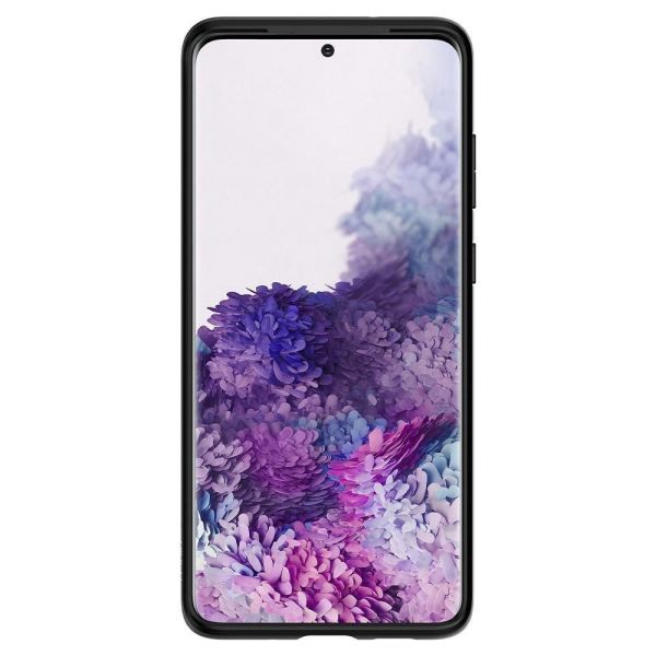 Spigen Galaxy S20 Plus ile Uyumlu Kılıf Ultra Hybrid Matte Black