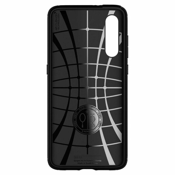 Spigen Mi 9 ile Uyumlu Kılıf Rugged Armor Matte Blac
