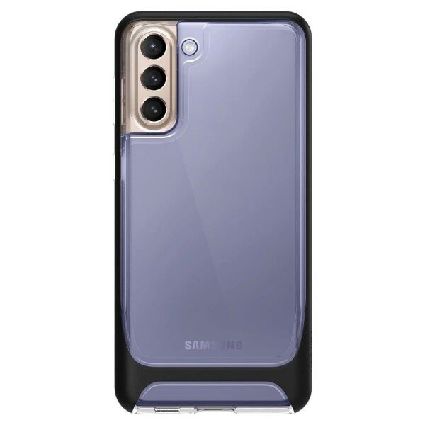 Spigen Galaxy S21 Plus ile Uyumlu Kılıf Neo Hybrid Crystal Crystal Black