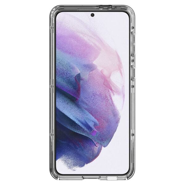 Spigen Galaxy S21 Plus ile Uyumlu Kılıf Neo Hybrid Crystal Crystal Black