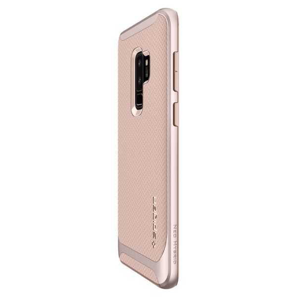 Spigen Galaxy S9 Plus ile Uyumlu Kılıf Neo Hybrid Pale Dogwood
