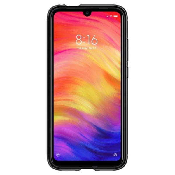 Spigen Redmi Note 7 Pro / Note 7 ile Uyumlu Kılıf Rugged Armor Matte Black