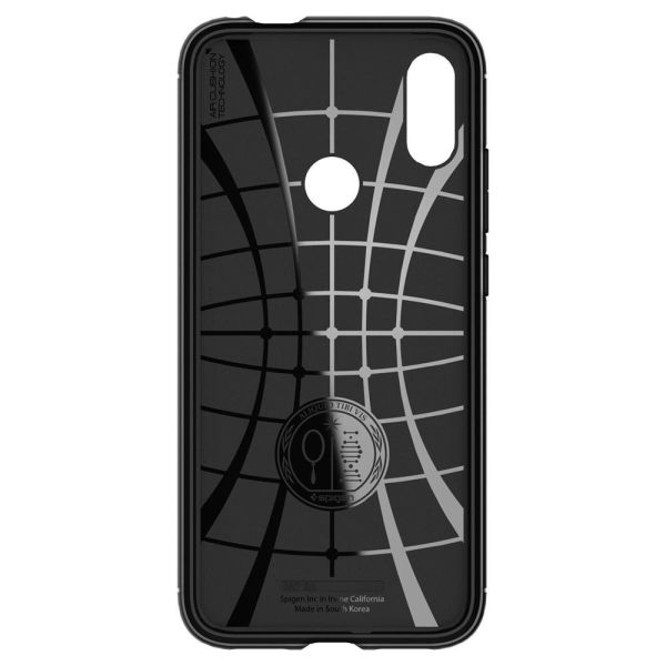 Spigen Redmi Note 7 Pro / Note 7 ile Uyumlu Kılıf Rugged Armor Matte Black