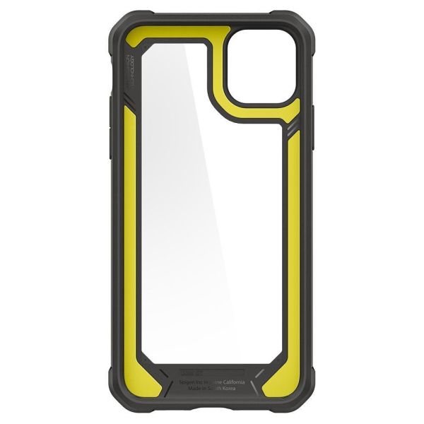 Spigen iPhone 11 Pro Max ile Uyumlu Kılıf Gauntlet Gunmetal