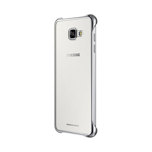 Galaxy A7 (2016) A710F ile Uyumlu Clear Back Cover Kılıf Gümüş EF-QA710CSEGWW(Out)
