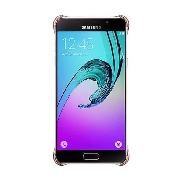 Galaxy A5 (2016) A510F ile Uyumlu Clear Back Cover Kılıf Rose Gold EF-QA510CZEGWW