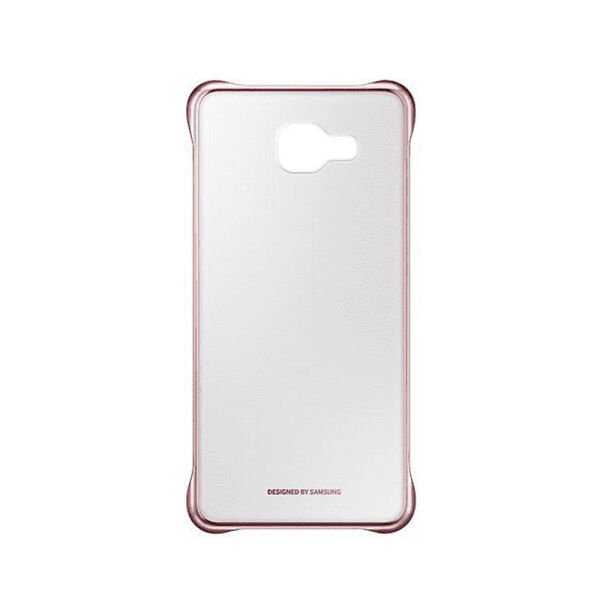 Galaxy A5 (2016) A510F ile Uyumlu Clear Back Cover Kılıf Rose Gold EF-QA510CZEGWW