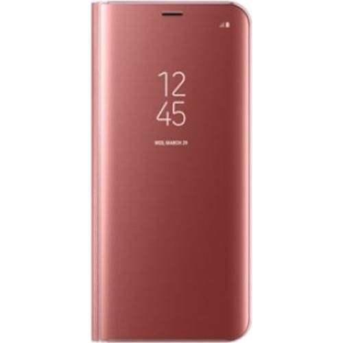 Galaxy S8 ile Uyumlu Clear View Cover Kılıf Pembe EF-ZG950CPEGWW