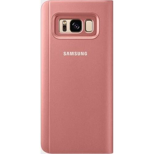 Galaxy S8 ile Uyumlu Clear View Cover Kılıf Pembe EF-ZG950CPEGWW