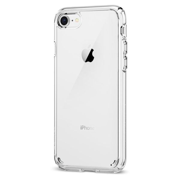 Spigen iPhone SE 2020 Uyumlu ile Uyumlu Kılıf Ultra Hybrid 2 Crystal Clear