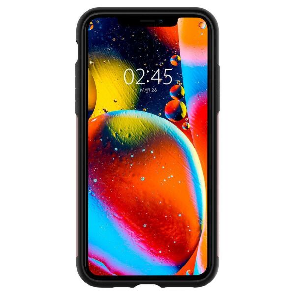 Spigen iPhone 11 Pro Max ile Uyumlu Kılıf Slim Armor Rose Gold
