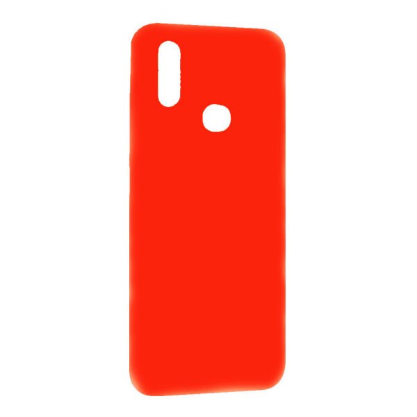 Galaxy M11 ile Uyumlu Cappy Silikon Kılıf Turuncu