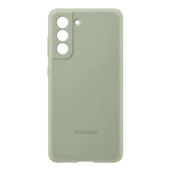 Galaxy S21 FE ile Uyumlu Silikon Kılıf Nane EF-PG990TMEGWW