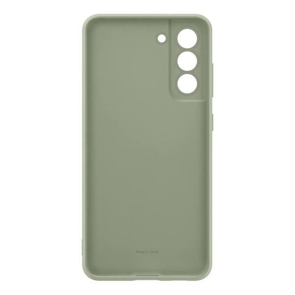 Galaxy S21 FE ile Uyumlu Silikon Kılıf Nane EF-PG990TMEGWW