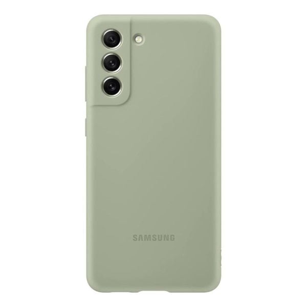 Galaxy S21 FE ile Uyumlu Silikon Kılıf Nane EF-PG990TMEGWW