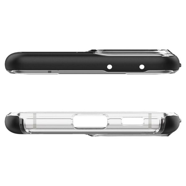 Spigen Galaxy S21 Ultra ile Uyumlu Kılıf Neo Hybrid Crystal Black