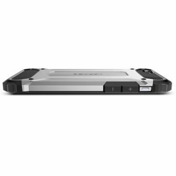 Spigen iPhone 6/6s ile Uyumlu Kılıf Tough Armor Tech Satin Silver