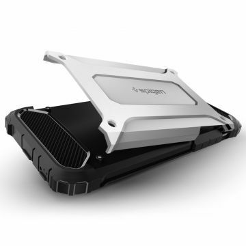 Spigen iPhone 6/6s ile Uyumlu Kılıf Tough Armor Tech Satin Silver