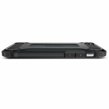 Spigen iPhone 6/6s ile Uyumlu Kılıf Tough Armor Tech Metal Slate