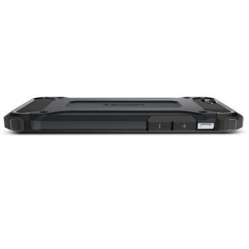 Spigen iPhone 6/6s ile Uyumlu Kılıf Tough Armor Tech Metal Slate