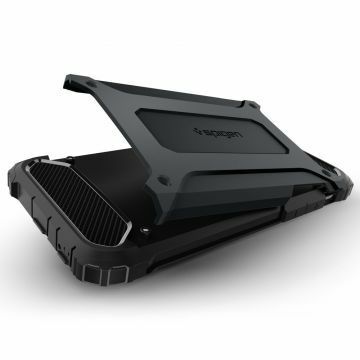 Spigen iPhone 6/6s ile Uyumlu Kılıf Tough Armor Tech Metal Slate