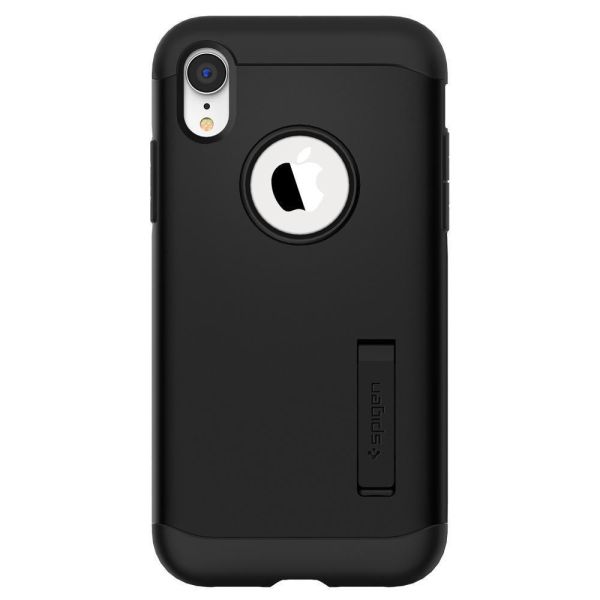 Spigen iPhone XR ile Uyumlu Kılıf Slim Armor Black