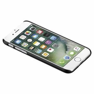 Spigen iPhone 7 ile Uyumlu Kılıf Thin Fit Ultra İnce Black