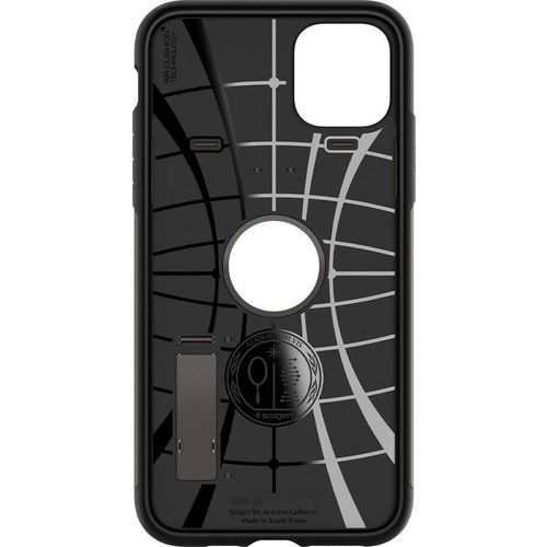 Spigen iPhone 11 Pro ile Uyumlu Kılıf Slim Armor Gunmetal