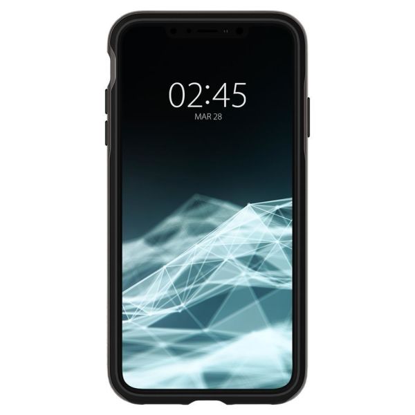 Spigen iPhone XS Max ile Uyumlu Kılıf Neo Hybrid Gunmetal