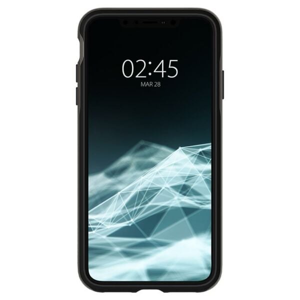 Spigen iPhone XS Max ile Uyumlu Kılıf Neo Hybrid Gunmetal