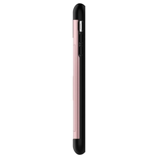Spigen iPhone XS Max ile Uyumlu Kılıf Slim Armor CS Rose Gold