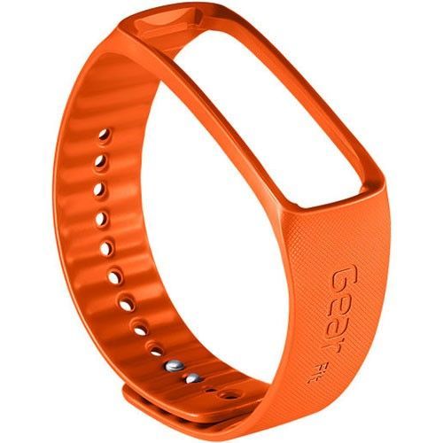 Gear Fit ile Uyumlu Strap Kayış - Turuncu - ET-SR350BOEGWW