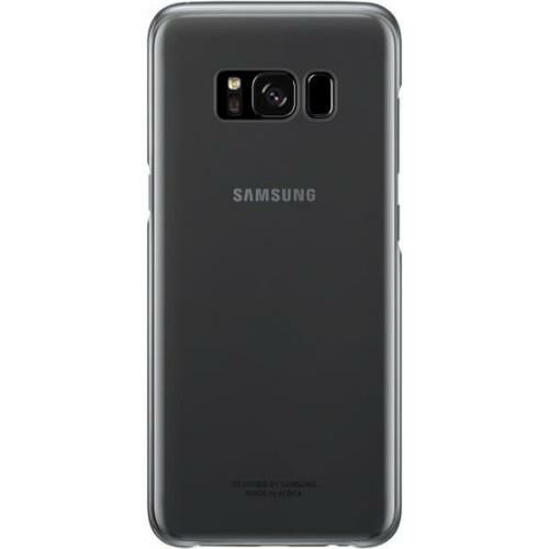 Galaxy S8 ile Uyumlu Şeffaf Kılıf Siyah EF-QG950CBEGWW