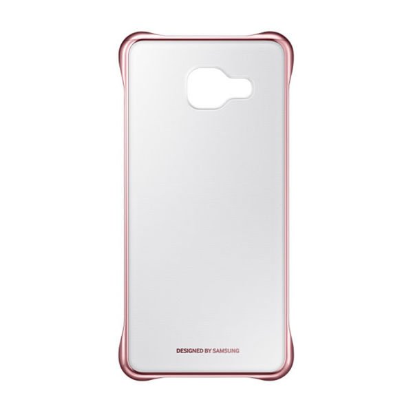 Galaxy A3 (2016) A310F ile Uyumlu Clear Back Cover Kılıf Rose Gold EF-QA310CZEGWW (Out)